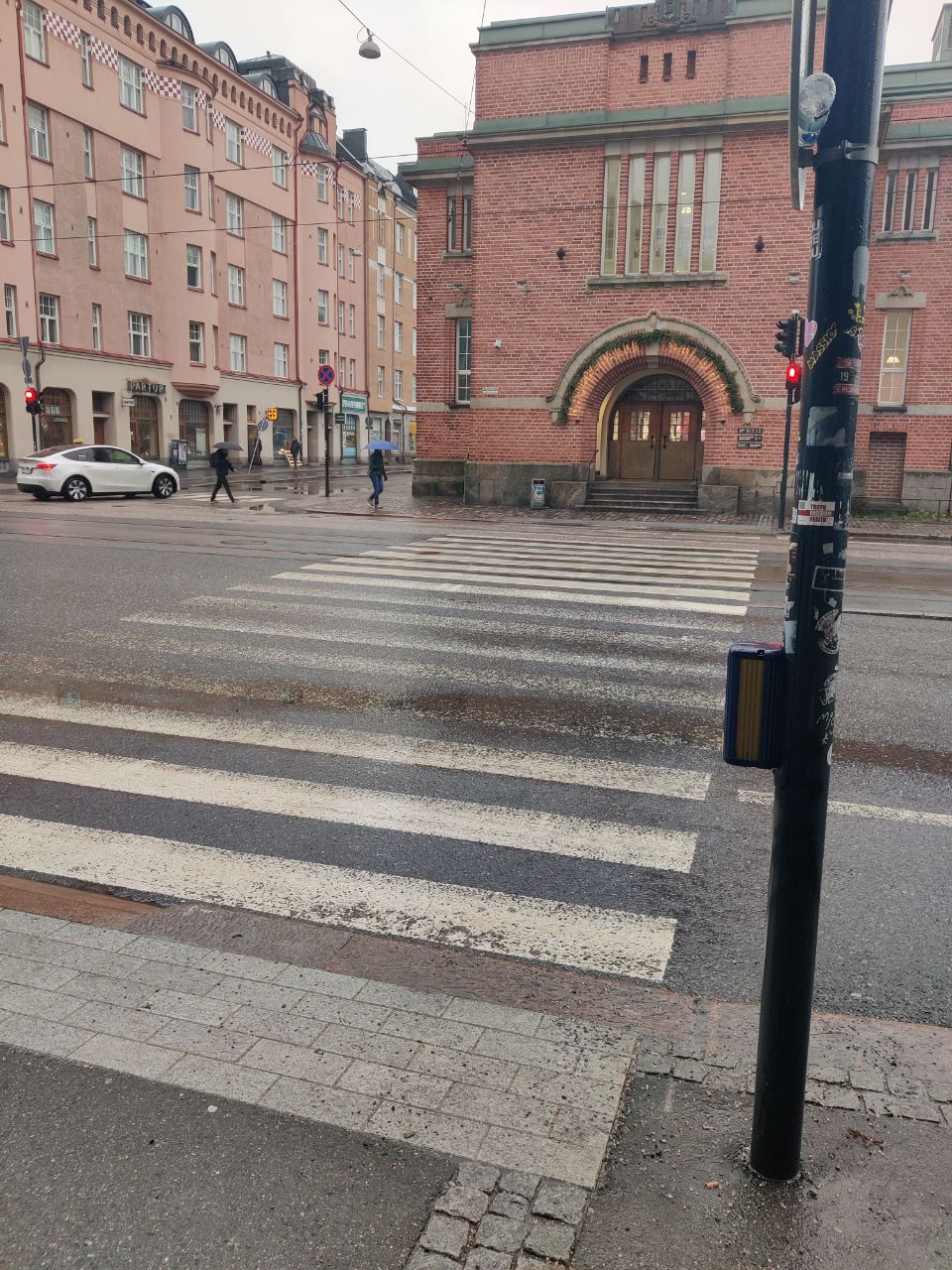 Kuva toimipisteestä: Ääniopastettu suojatie, Hämeentie 1a ja 2b