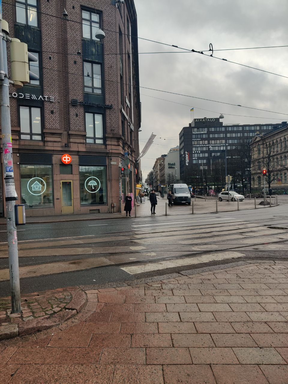 Kuva toimipisteestä: Ääniopastettu suojatie, Kaisaniemenkatu 1 ja 2a