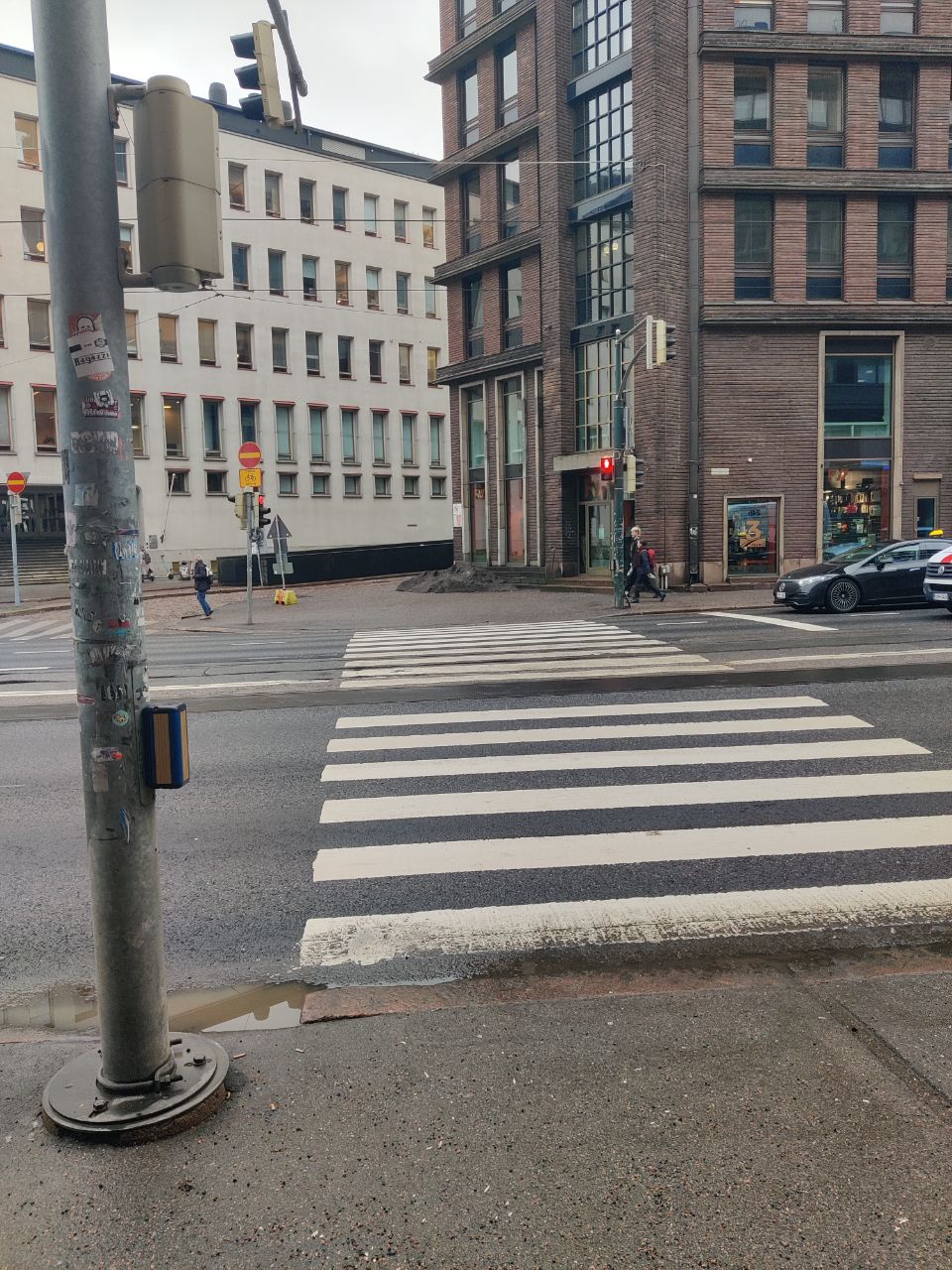 Kuva toimipisteestä: Ääniopastettu suojatie, Kaisaniemenkatu 13 ja 8