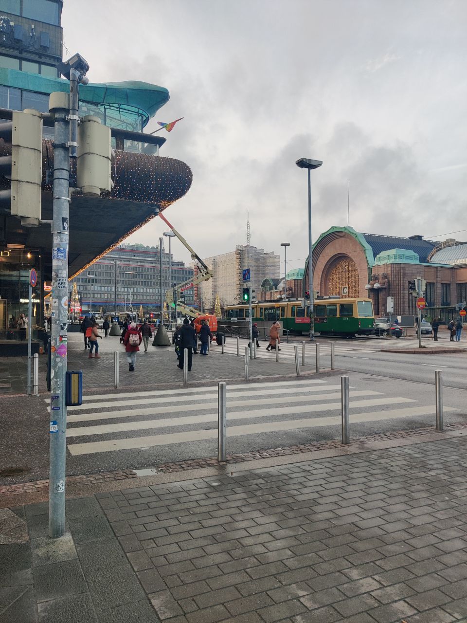 Kuva toimipisteestä: Ääniopastettu suojatie, Keskuskatu 8 ja 9