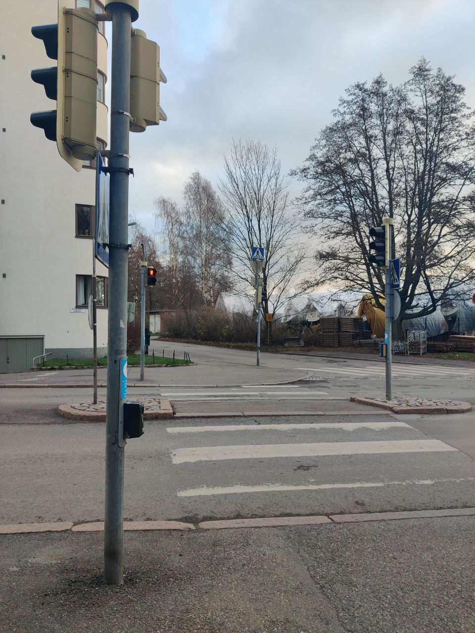 Kuva toimipisteestä: Ääniopastettu suojatie, Meripuistotie 1 ja 2