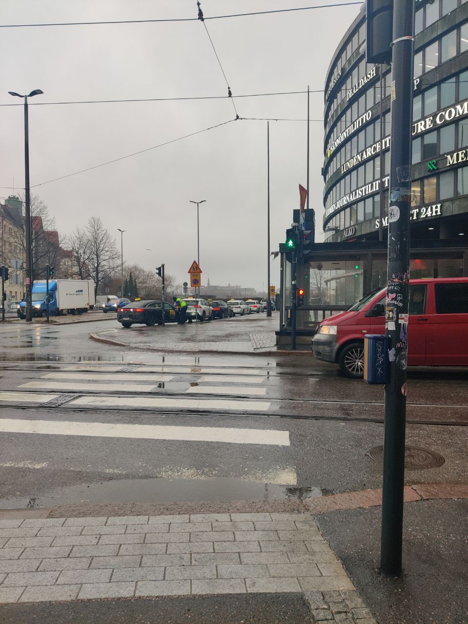 Kuva toimipisteestä: Ääniopastettu suojatie, Siltasaarenkatu 11 ja 18
