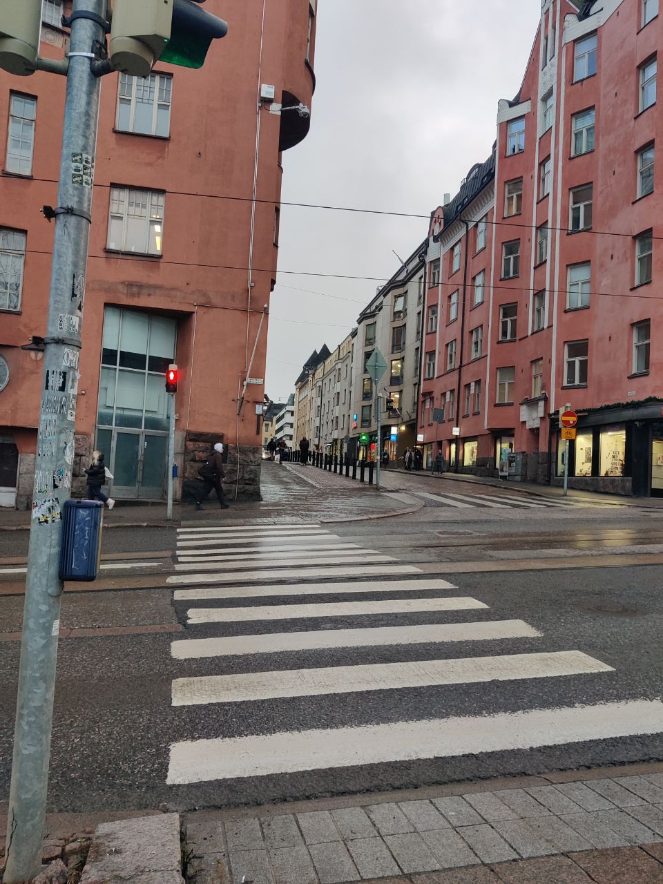 Kuva toimipisteestä: Ääniopastettu suojatie, Simonkatu 8 ja 9