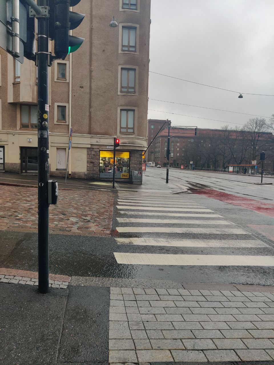Kuva toimipisteestä: Ääniopastettu suojatie, Viides linja 1 ja 2