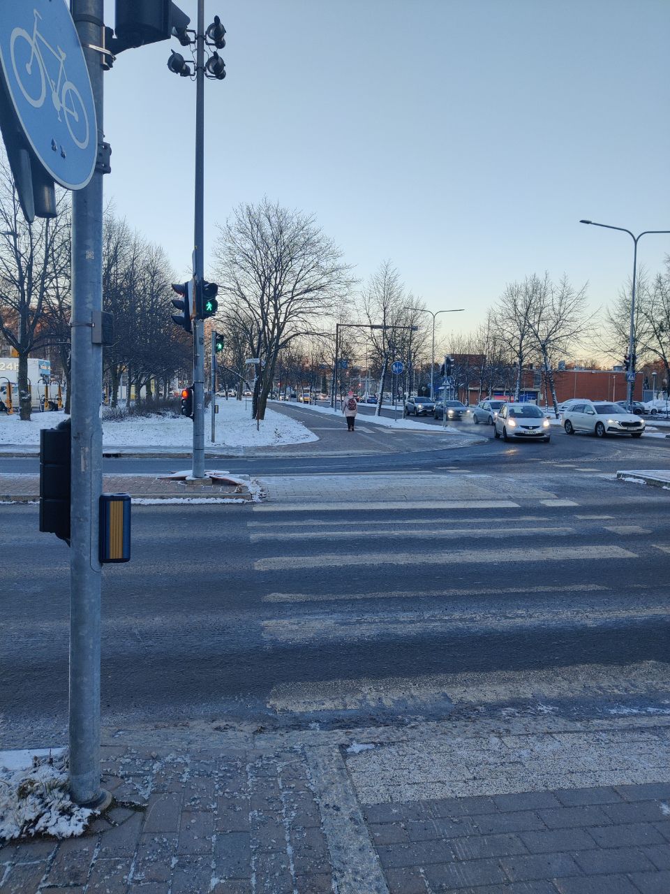 Kuva toimipisteestä: Ääniopastettu suojatie, Visbynkatu 1 ja 2